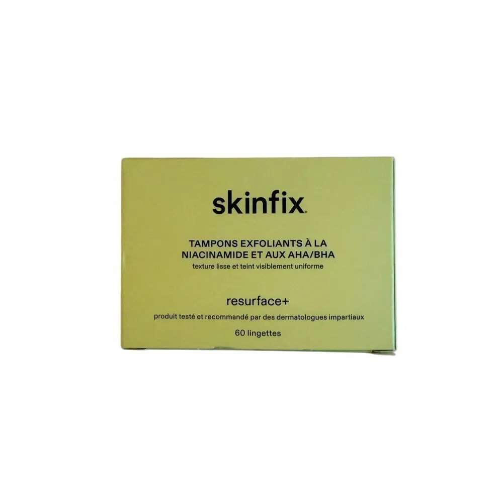 New Skinfix Resurface+ AHA/BHA Niacinamide Exfoliating Pads